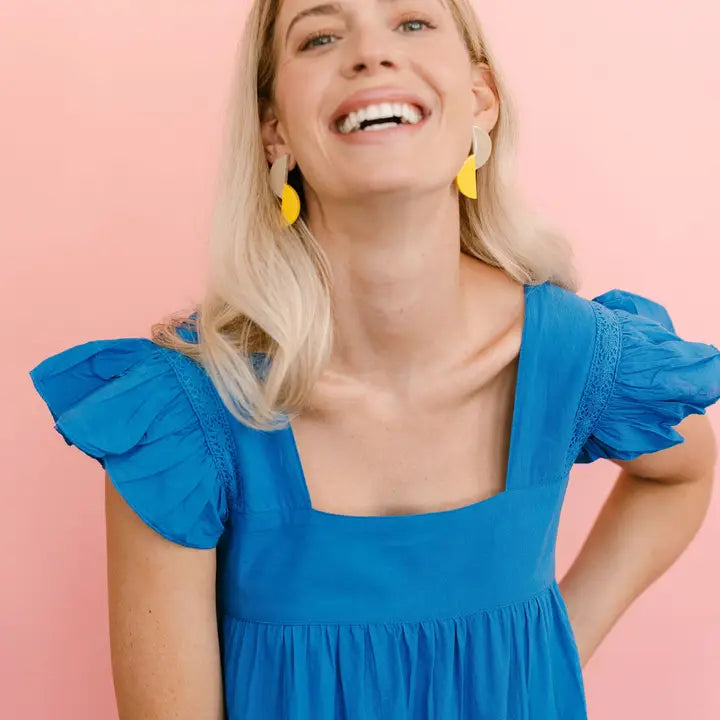 Blue Olla Dress image 2