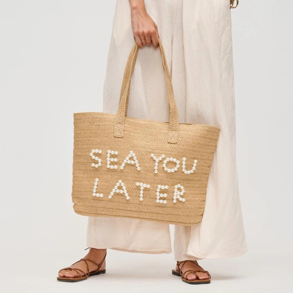 Sea You Later Beach Tote image 0