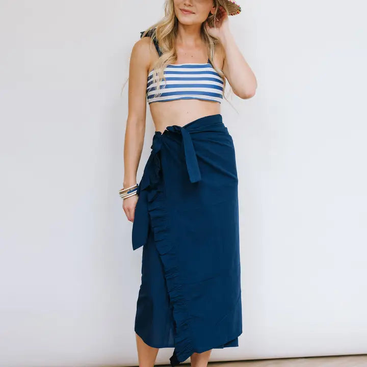 Navy Sandy Sarong image 2