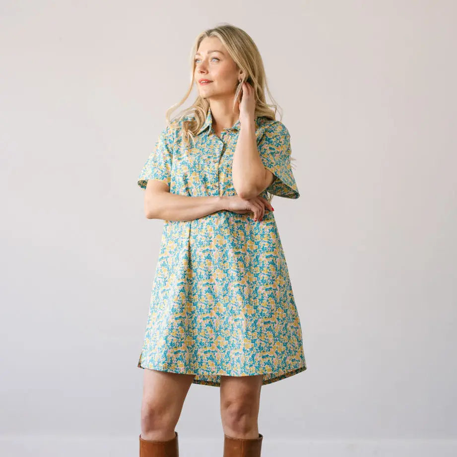 Paradise Floral Mini Dress image 0