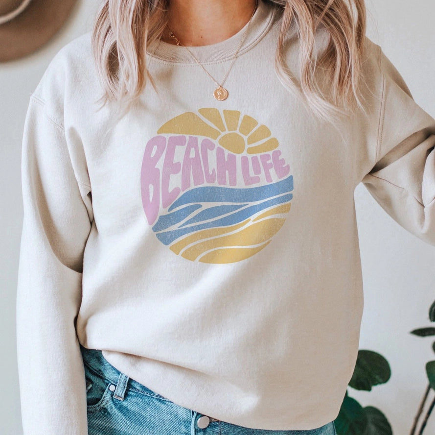 Beach Life Sweatshirt image 1