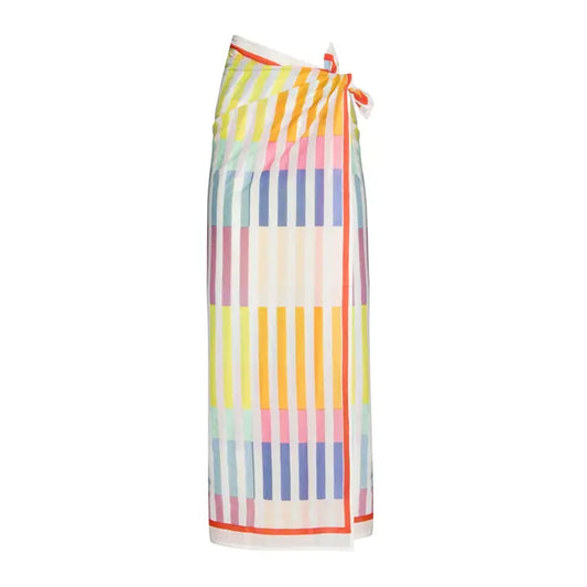 Rainbow Stripe Sarong image 0