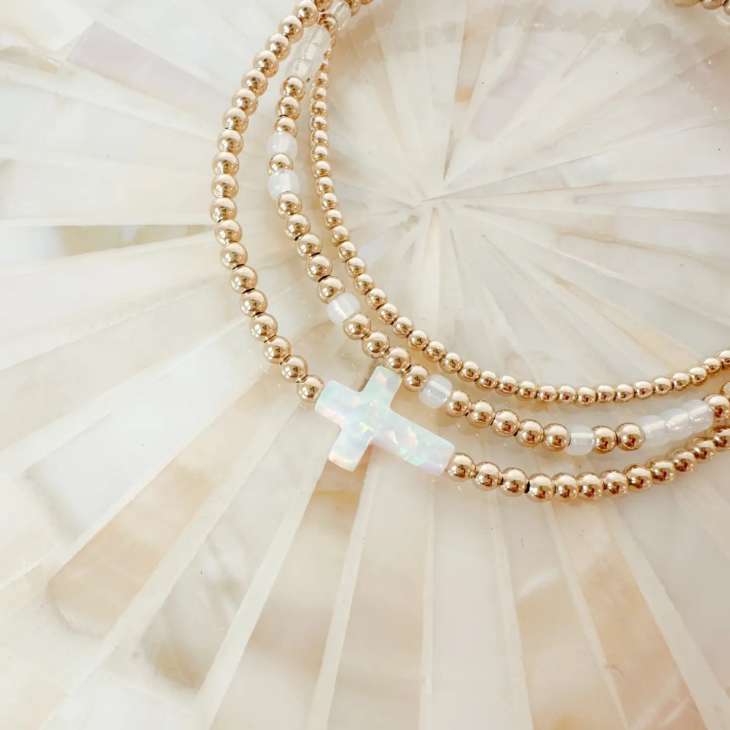 Faith Bracelet Single by Amethyst & Opal image 1