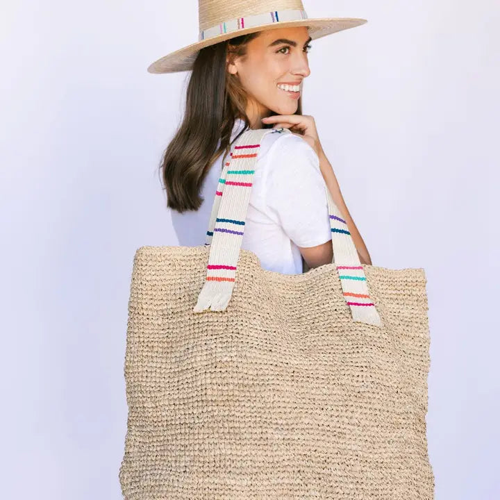 Irma Large Raffia Tote image 1