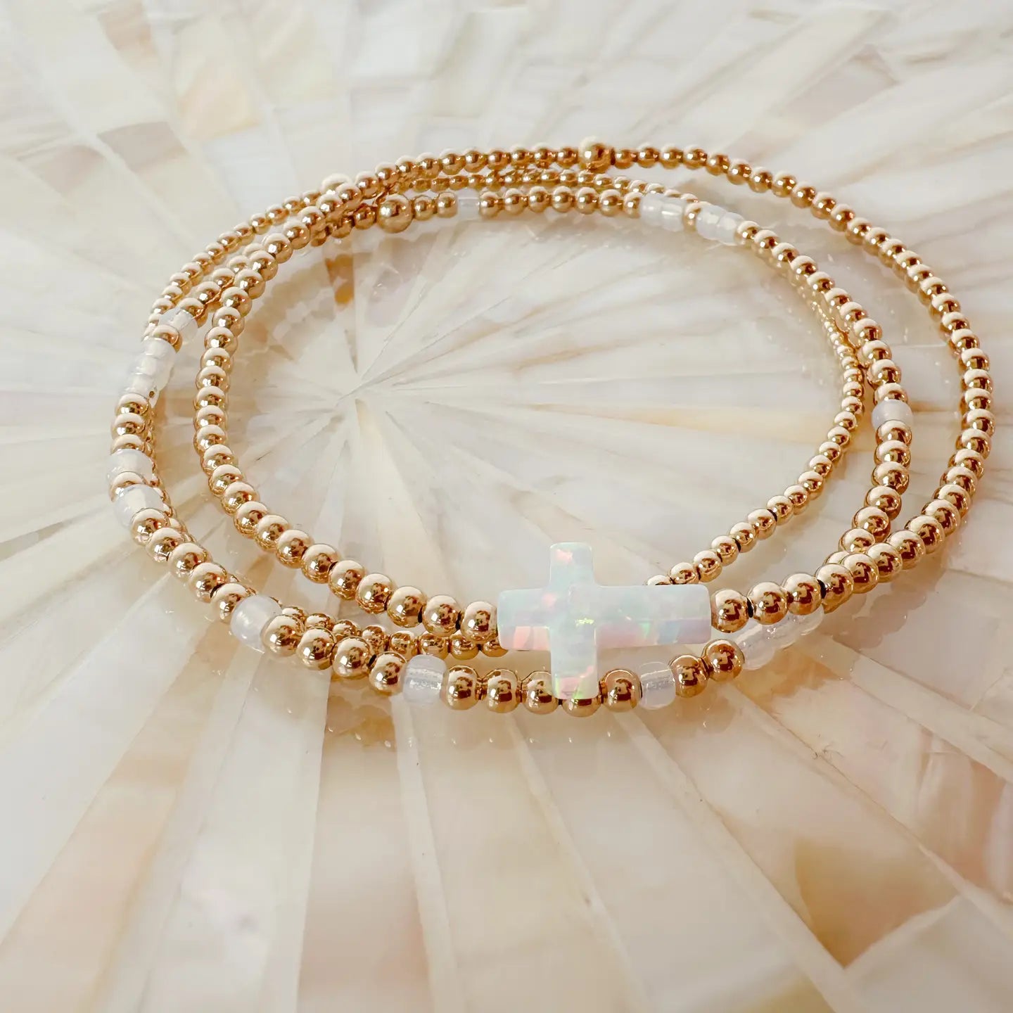 Faith Bracelet Single by Amethyst & Opal image 0