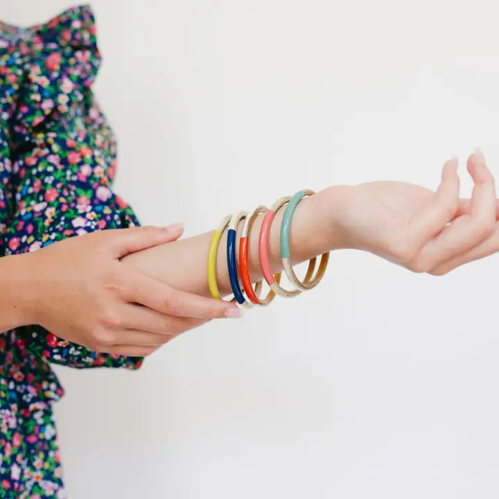 Multi Colored Desert  Bangle Set image 1