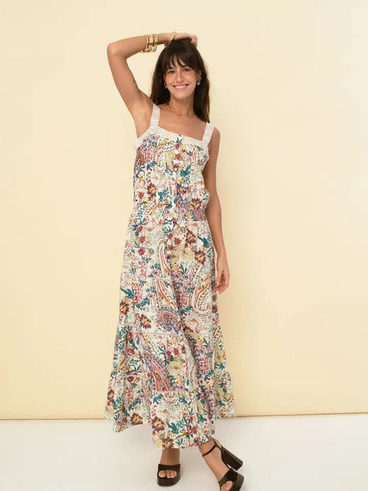 Martina Dress Ecru image 0