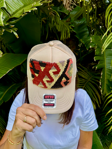 Sand Kilim Trucker Hat | ORIJINAL